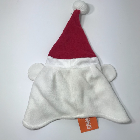 GYMBOREE Polar Bear Santa Fleece Hat 2T-3T - Picture 3 of 4