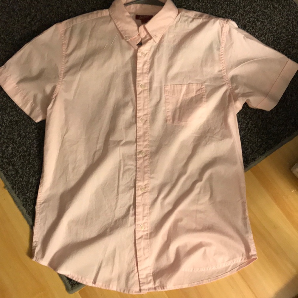 Soft Pink Button Down