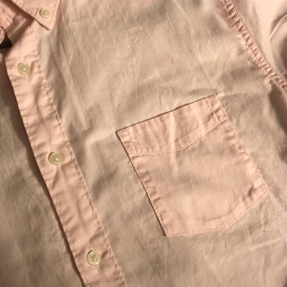 Soft Pink Button Down - Picture 2 of 4