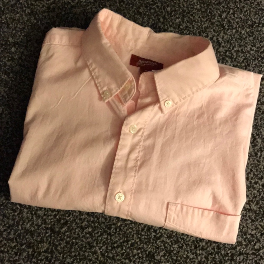 Soft Pink Button Down - Picture 4 of 4