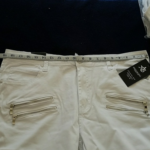 American Bazi High Rise White Skinny Jeans – Taille 11 – Femme – Neuf Avec étiquettes