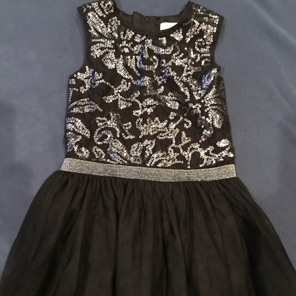 Girls black dress