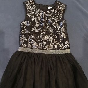 Girls black dress