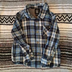 Volcom Boys 4/S Flannel