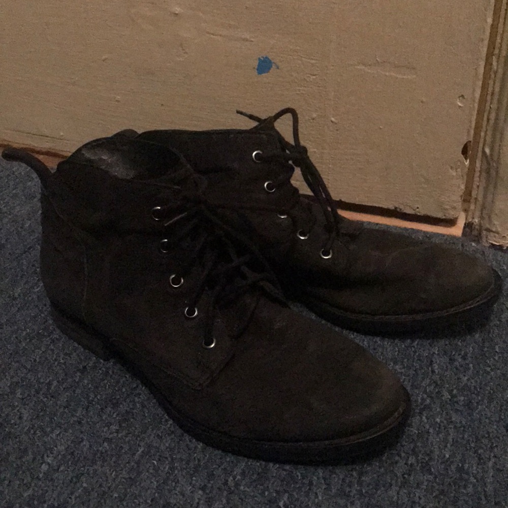 Sam Edelman mare black leather booties