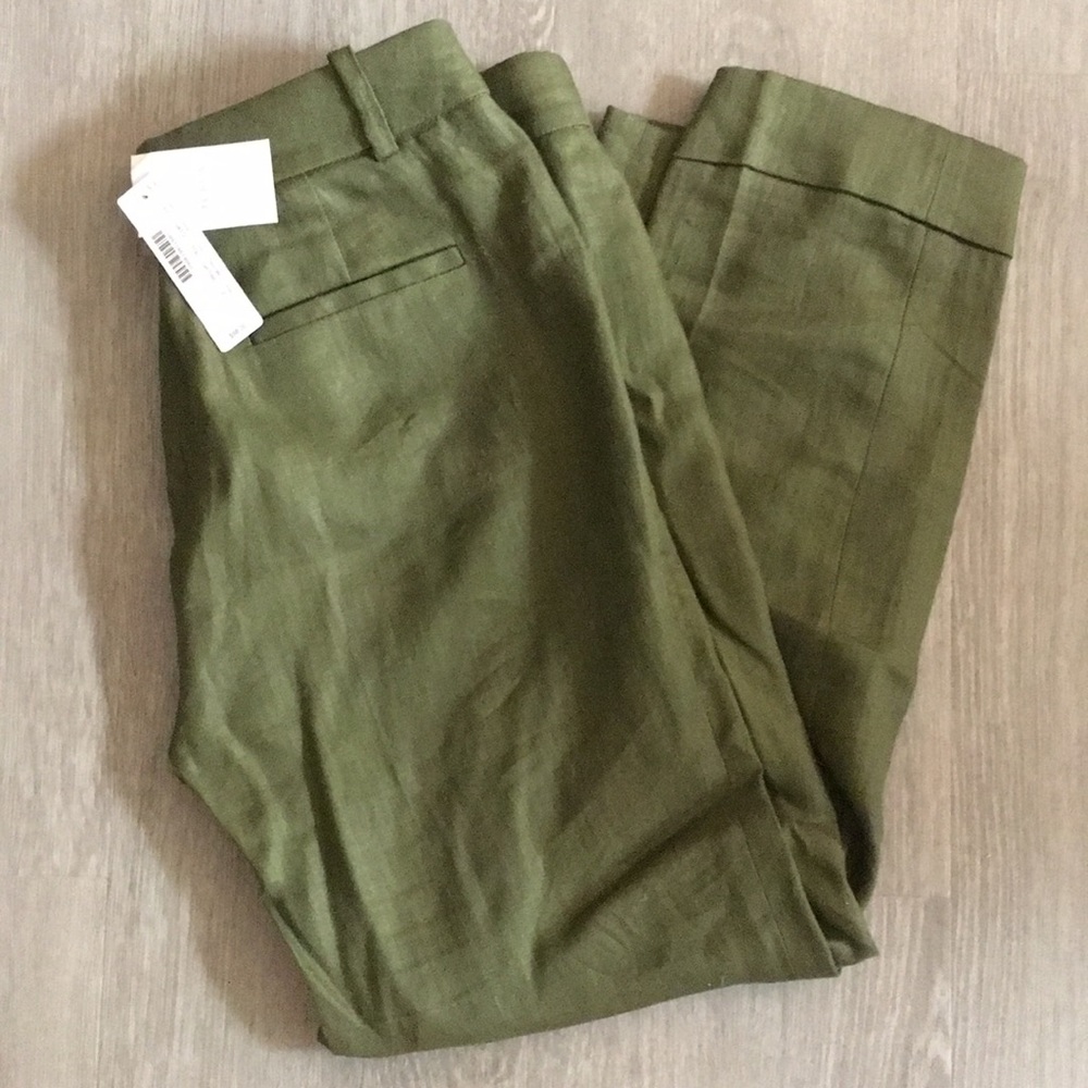 J. Crew Olive Green Pants