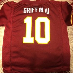 Washington Redskins Jersey Girls Size 4T