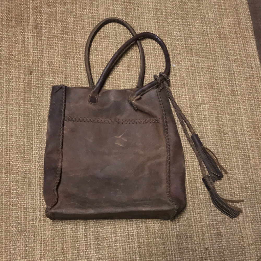 Awesome leather tote