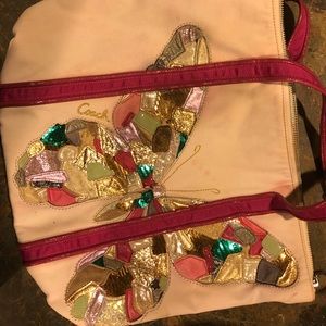 Butterfly coach bag
