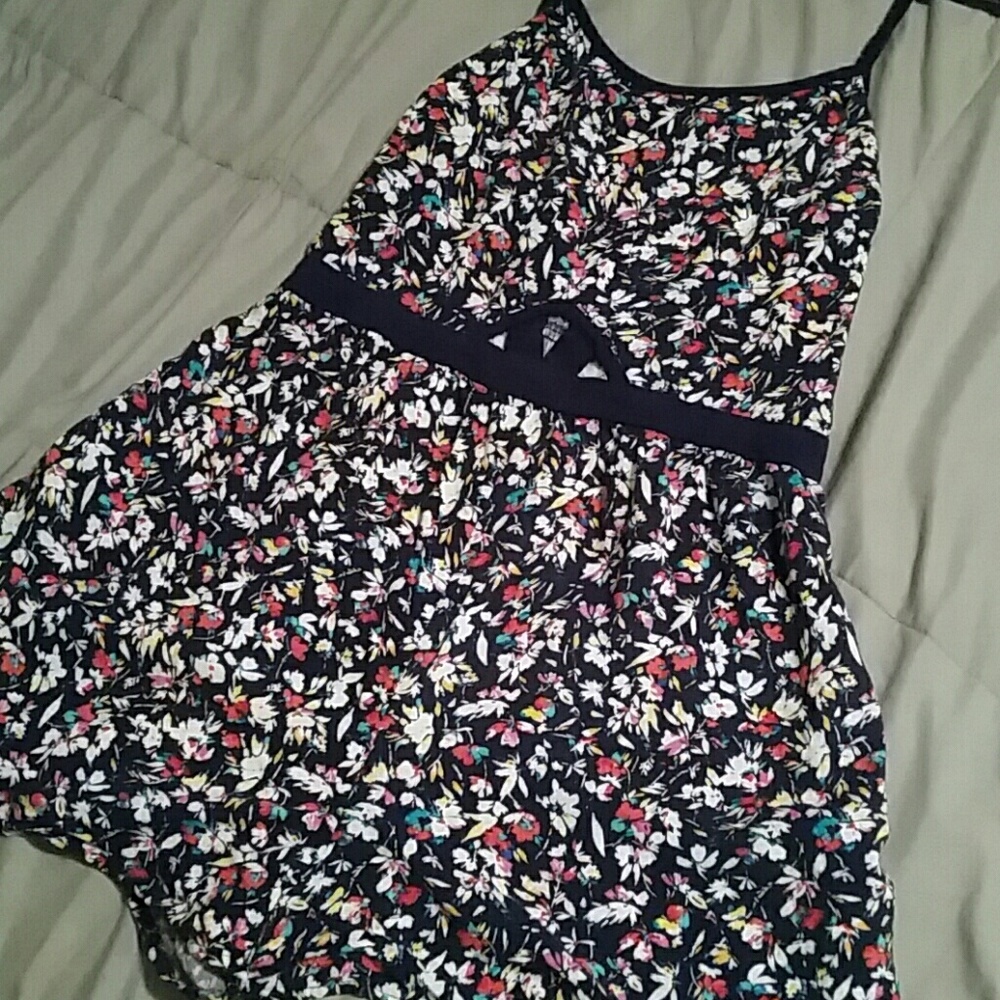 Floral Patterned Romper