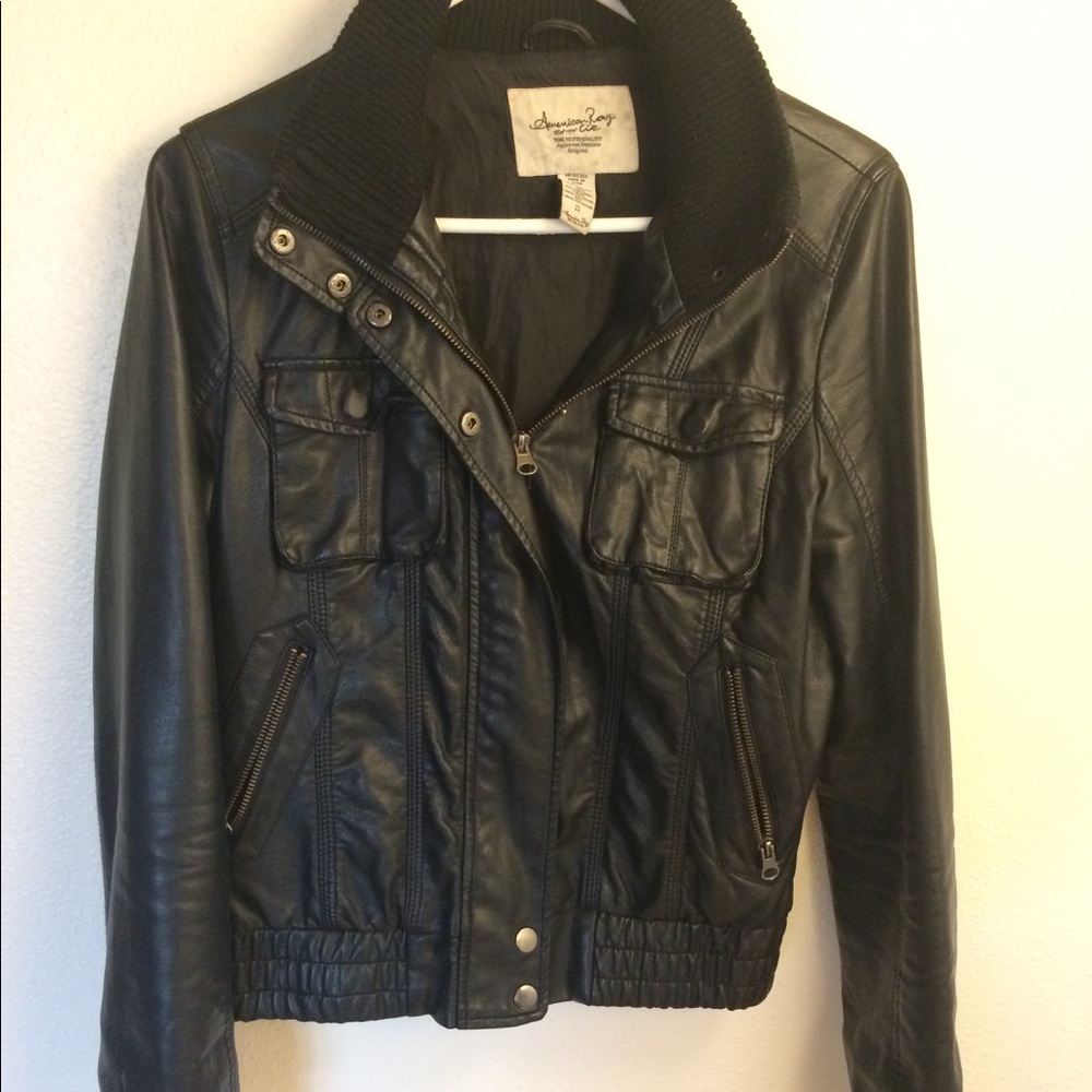 Leather jacket