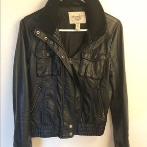 Leather jacket
