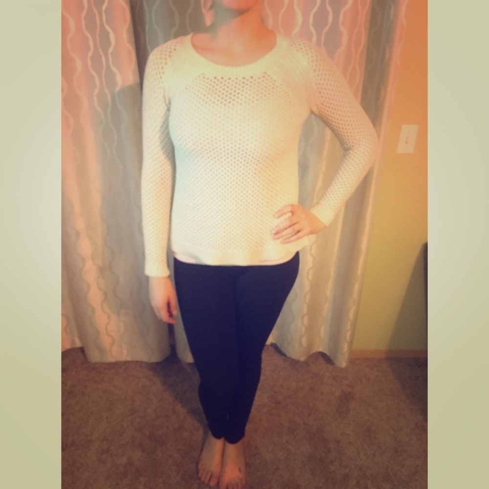 ❌SOLD OUTFIT!!Fleece Lined Leggings, Knit Sweater