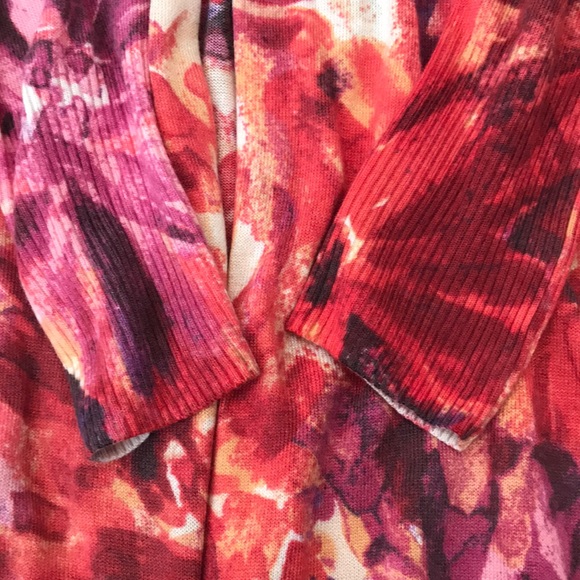 Chico’s floral sweater - Picture 3 of 7