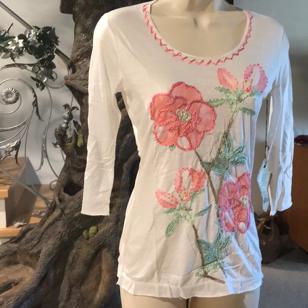 NEW Embroidered Top