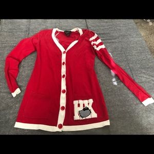 Hello Kitty Varsity Cardigan