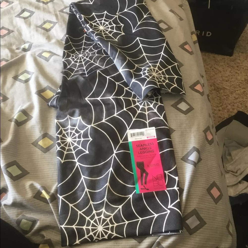 NoBo spender web Leggings Sz L
