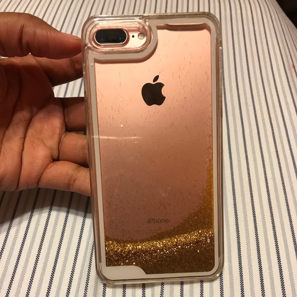 iPhone 7 Plus glitter case