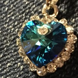 Heart of Ocean Blue Pendant