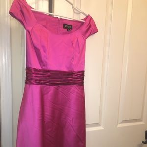 Satin cocktail dress!!