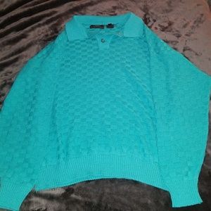 Sears collared sweater.