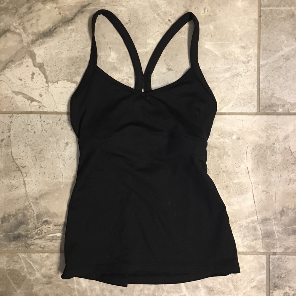 Black Alo Yoga Tank Top Size Medium