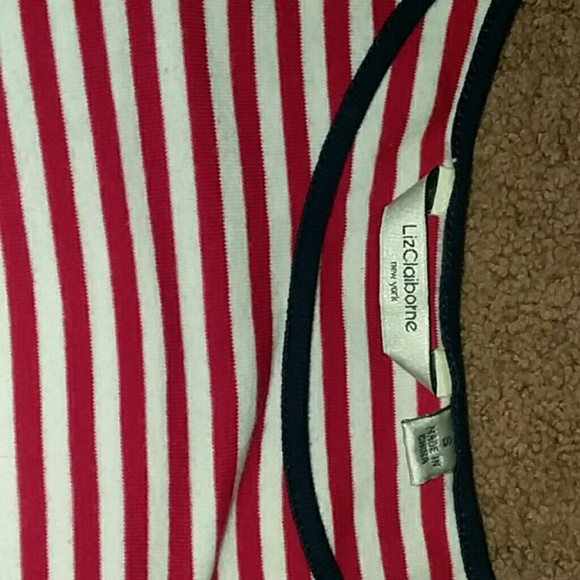 Liz claiborne shirt and d& co tank top - Picture 3 of 5