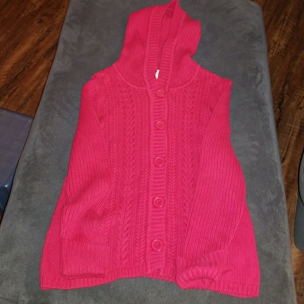 Button up sweater