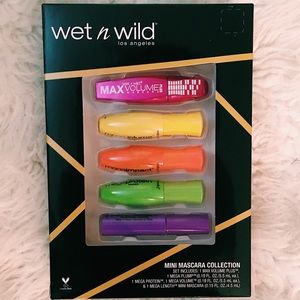 Mascara set makeup kit 4 wet n wild volume NWT