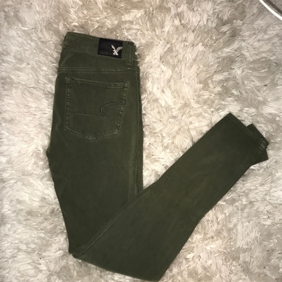 American Eagle Outfitters Denim - Green American eagle jeans