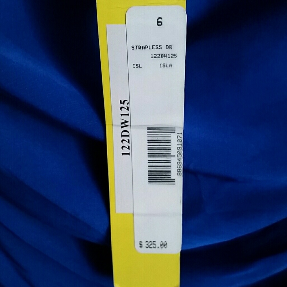 NWT Catherine Malandrino Strapless Dress - 6 - Picture 3 of 8