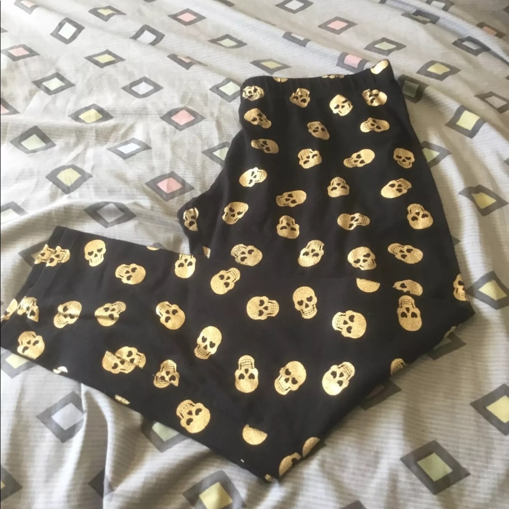 Skeleton leggings