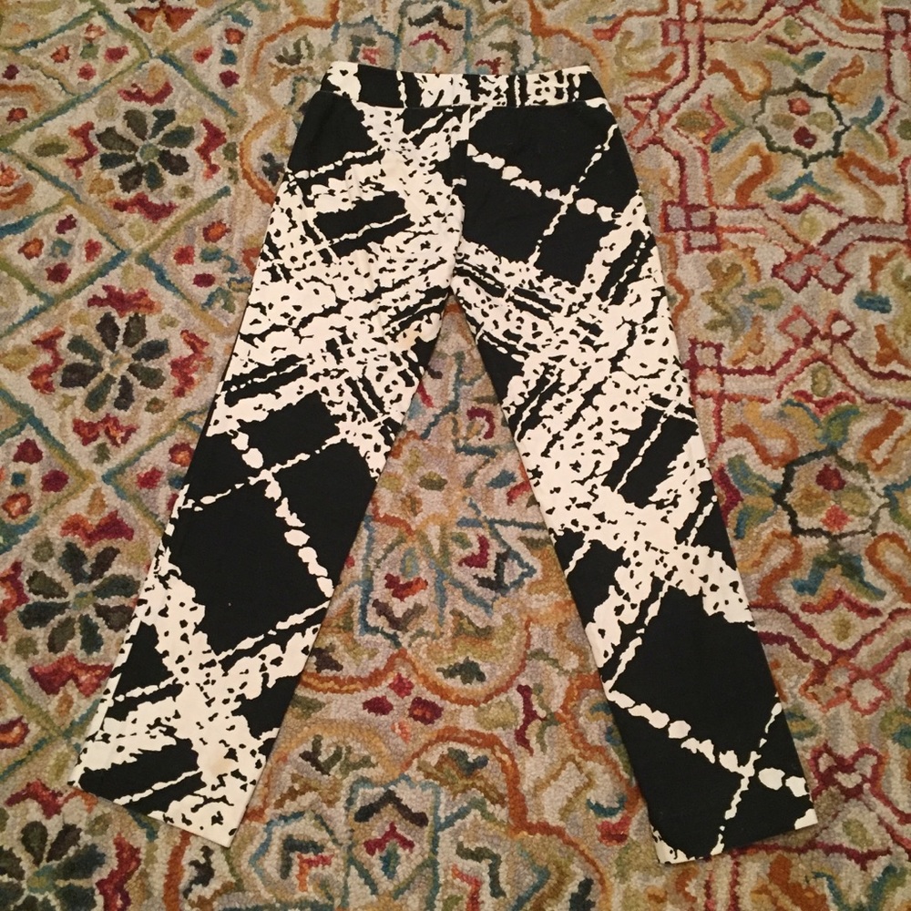 Beth Bowley Graphic Pants In Size 2 - Picture 3 of 6