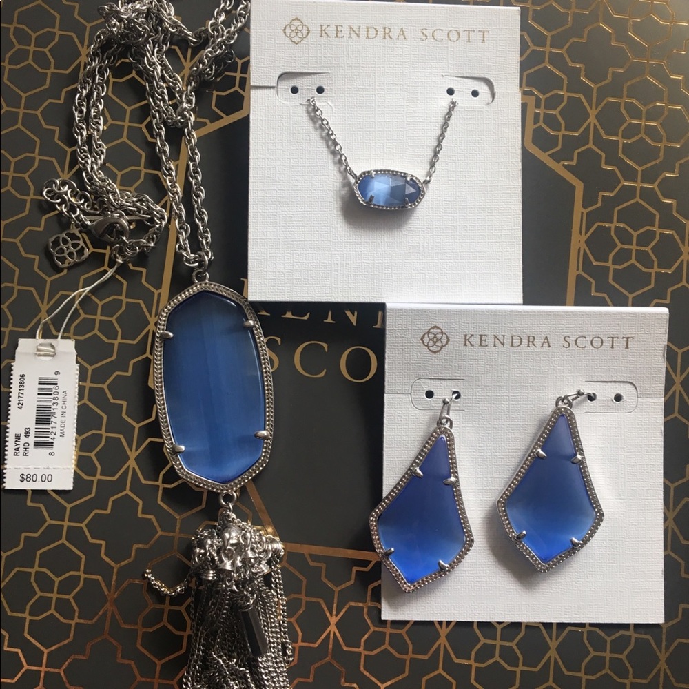 Periwinkle Cat’s Eye Set