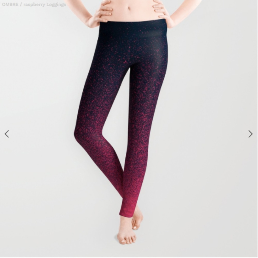 Society6 Ombre Leggings NWOT