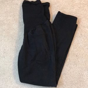 Black MATERNITY jeggings