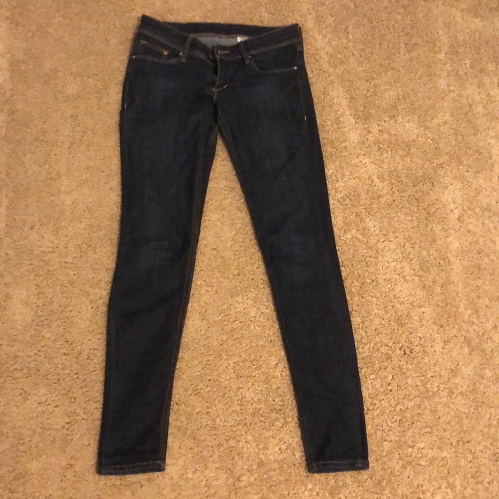 H&M Super Skinny Low Rose Jeans Size 28