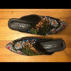 Floral Mules