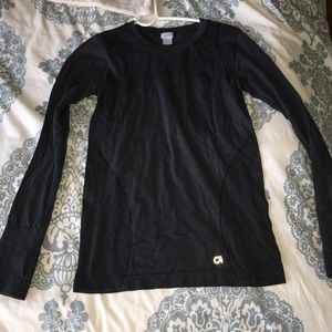 Gapfit size s - gray long sleeve athletic shirt