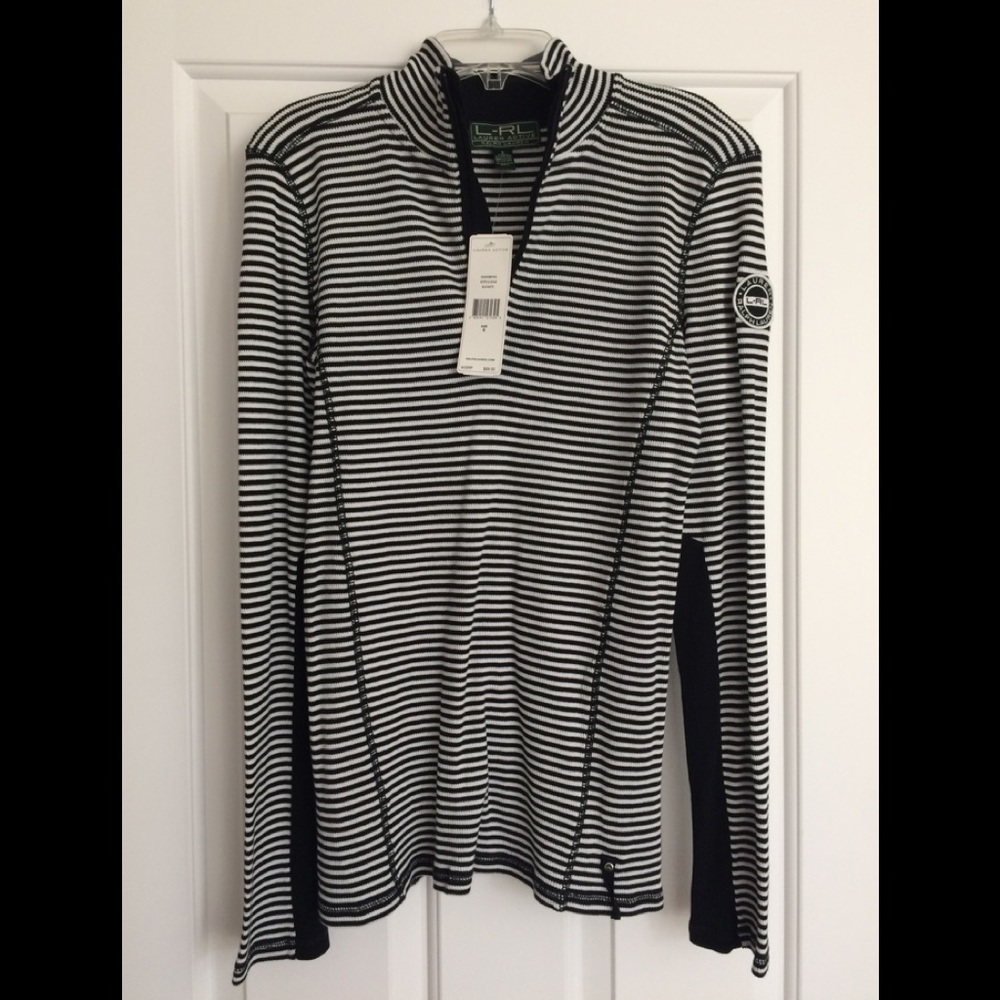 Ralph Lauren/ Lauren Active Striped Shirt Size S