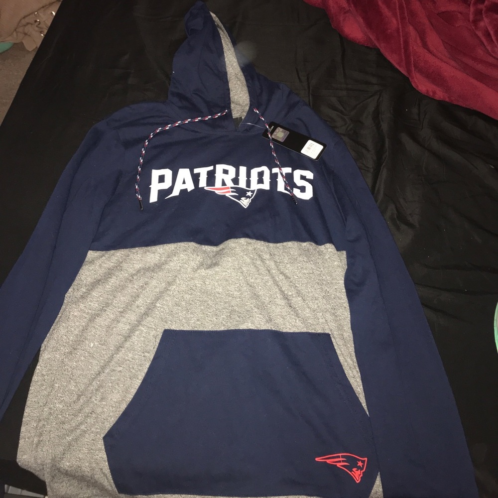 Patriots light hoodie