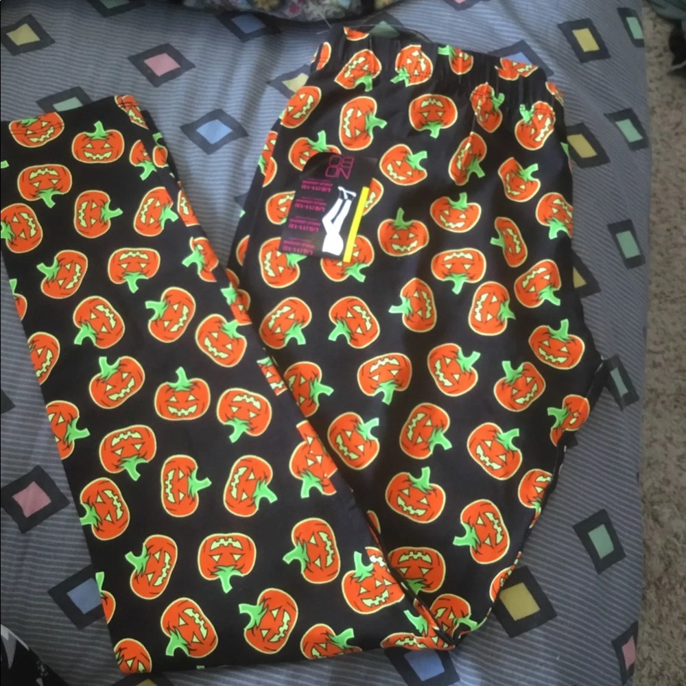 Pumpkin leggings