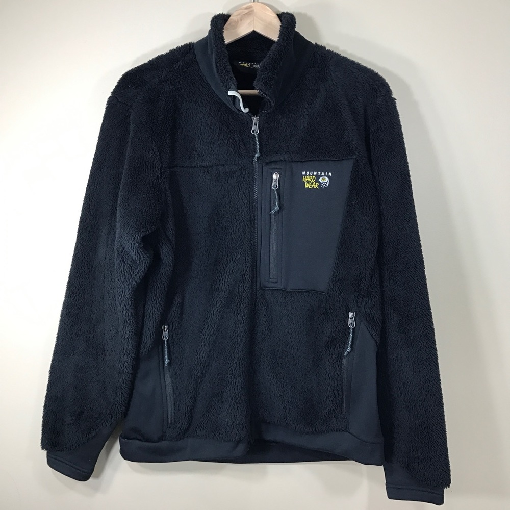 Mountain Hardware black fleece jacket, size L