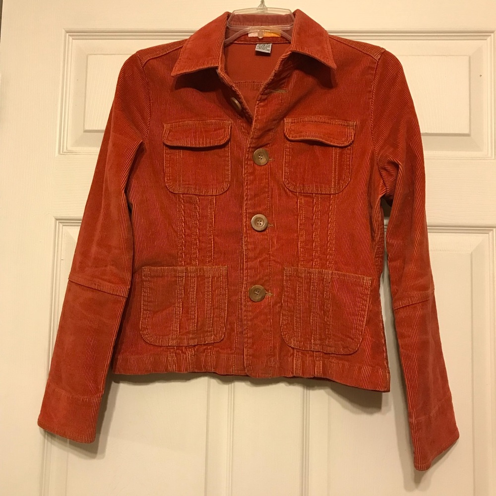 Orange Blazer Jacket