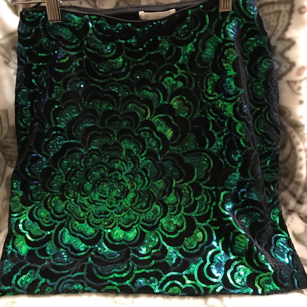 H&M sequin skirt
