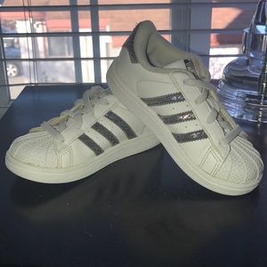 Girls Adidas Superstar sneakers