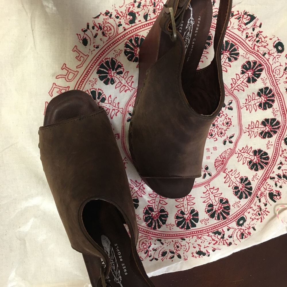 SOLD Jefferey Campbell x Free People Olivia Wedges - Picture 5 of 6