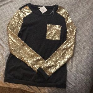 Sequin sweater