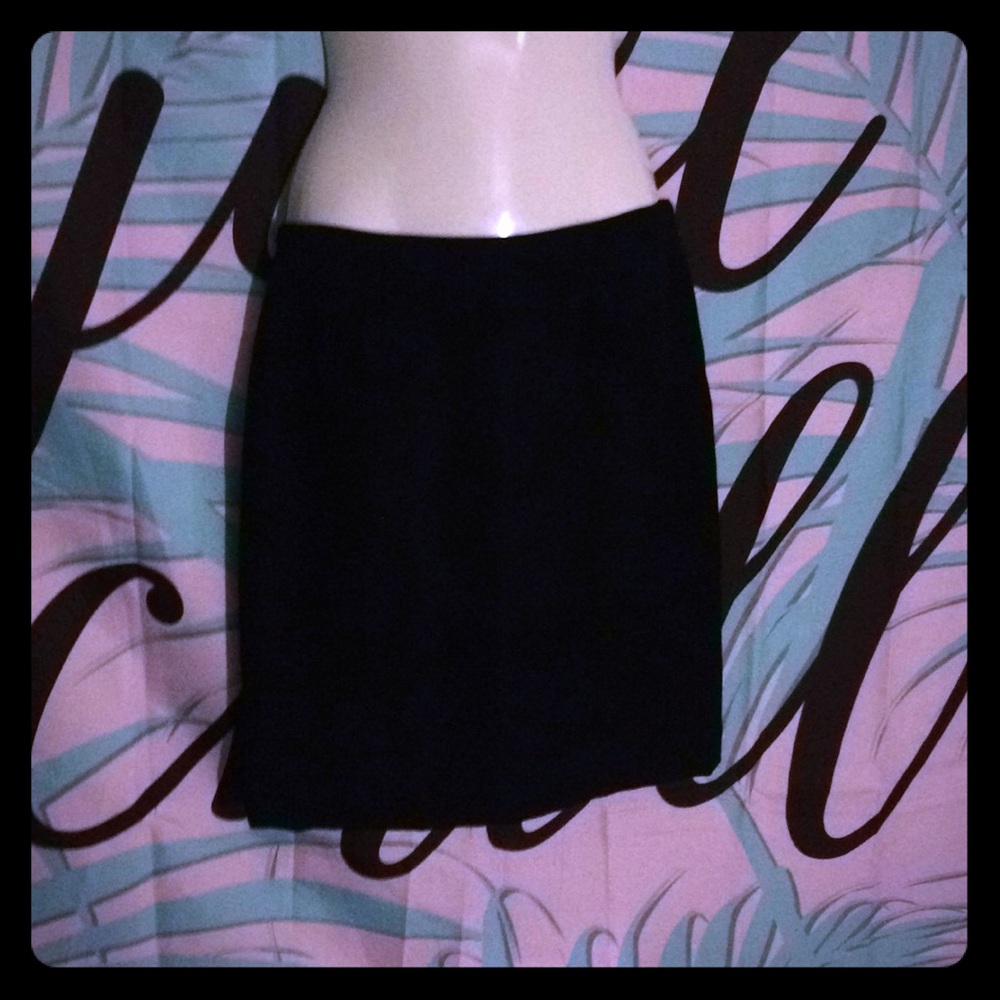 sale Calvin Klein size 2 black pencil skirt - Picture 1 of 6