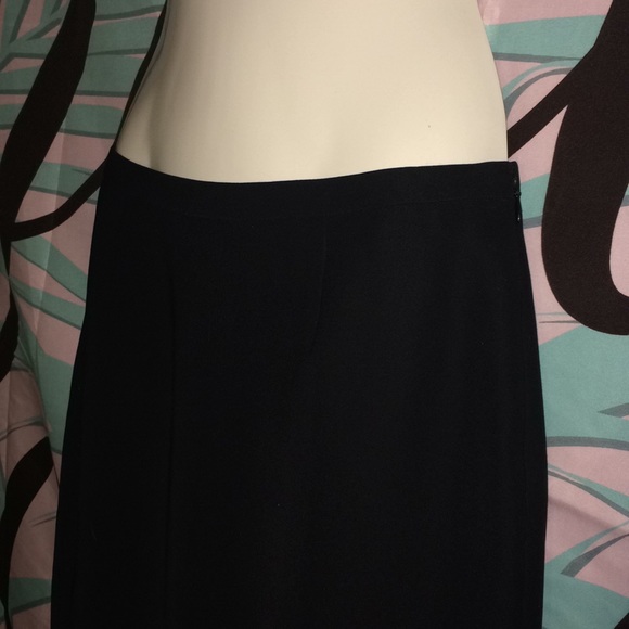sale Calvin Klein size 2 black pencil skirt - Picture 2 of 6